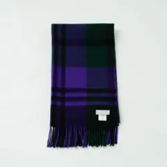 【極美品】Joshua Ellis ジョシュアエリス　カシミヤストール　50cm