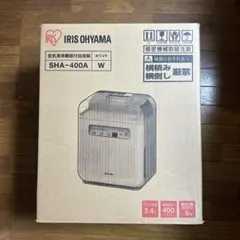 アイリスオーヤマ 空気清浄機能付加湿器 SHA-400A - メルカリ