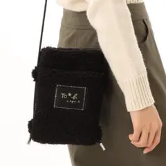 agnes b アニエスベー　ボアショルダーバッグのサムネイル
