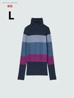 UNIQLO プリンセスタムタム　ヒートテックシームレスリブタートルネックT極暖