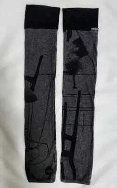 gomme アームカバー グレー×ブラックのサムネイル