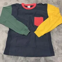 Champion クレイジーパターン 長袖 ポケットTシャツのサムネイル