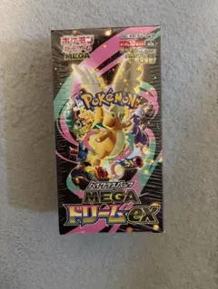 【新品未開封】ポケモンカードゲーム MEGAドリームex 1BOX シュリンク付