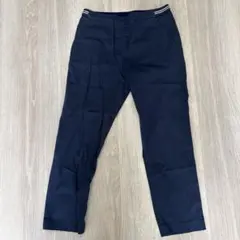 UNIQLO ユニクロ パンツ Lサイズ ネイビー ウエストゴム テーパ