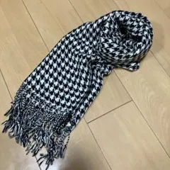 レディース　千鳥格子ストール