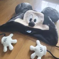 ミッキーマウス ファンキャップ&カチューシャの2つセット☆