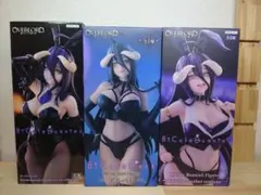 P*g様 【夜オク】アルベド Bicute Figure 3体 中古・展示品