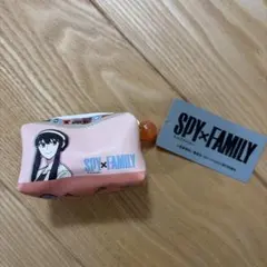 SPY×FAMILY 小型ポーチ ピンク