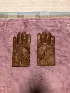 coachシープスキンレザー 指なしグローブ