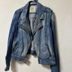 ZARA TRAFALUC スタッズ デニムジャケット ズボンセット