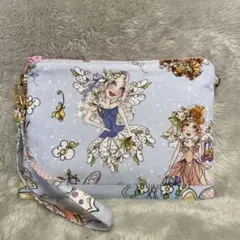 ロラライハリス フェアリーちゃん薔薇柄ポーチ ☆ハンドメイド品