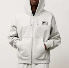 NIKE × STUSSY フルジップパーカー 회색