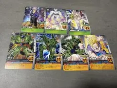 ドラゴンボール データカードダス 7枚セット　w爆裂インパクト
