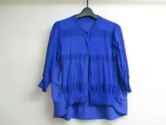 DeuxAmour青色 7分丈カーディガン M-L