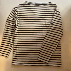 SAINT JAMES ストライプ 長袖Tシャツ