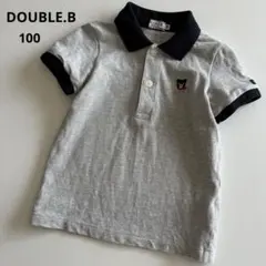 専用！ミキハウス　ダブルビー 半袖　シャツ　ポロシャツ　ビー君　男の子　春　夏