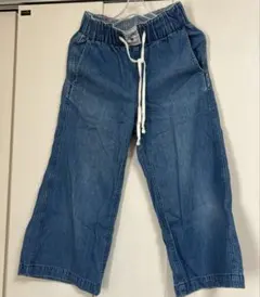 RODEO CROWNS デニムブルー ワイドパンツ Sサイズ