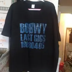★早い者勝ちSALE！★超レア LAST GIGS BOΦWY Tシャツ ☆早い者勝ちSALE！☆超レア LAST GIGS BOΦWY Tシャツ ☆早い者