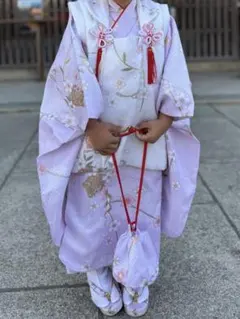 七五三　女の子　3歳　着物