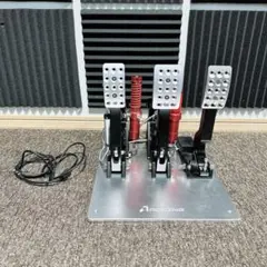 美品 AZRACING 液圧ペダル 特注モデル CNC削り出し 元箱ケーブル付き