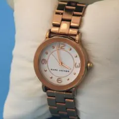 稼働品 マークジェイコブス MARC JACOBS ゴールド MJ3474 時計