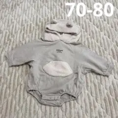 apres les cours くまさんロンパース　size70-80