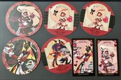 ハズビンホテル　カフェ　コースター　箔押しカード　サーペンシャス　チェリボム