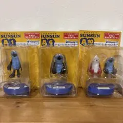 Happyくじ　 A賞おしゃべりフィギュア3種セット　スンスンノンノン