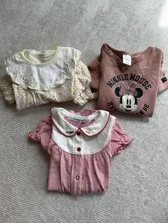ファミリア　ロンパース　等　ブランドベビー服　3枚セット