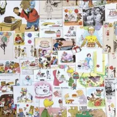 海外ヴィンテージ紙ものセット50枚｜ジャンクジャーナル コラージュに！