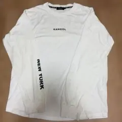 KANGOL 長袖Tシャツ ホワイト