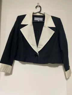 Yves Saint Laurent ヴィンテージ ジャケットブラック ホワイトのサムネイル