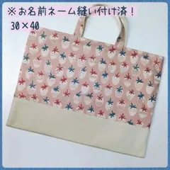 【子供】レッスンバッグ　手さげ袋　絵本袋　図書袋　通園バッグ　女の子向け（11）