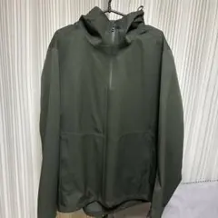 UNIQLO ユニクロ ブロックテックパーカ 3Dカット グリーン XL