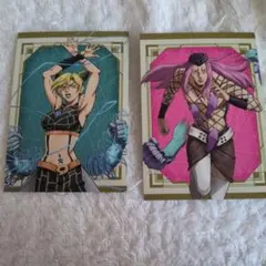 ジョジョの奇妙な冒険　ストーンオーシャン　徐倫　アナスイ　アニメイト限定カード