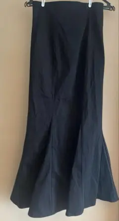 【GRL】マーメイドロングスカート Sサイズ　黒　スリットあり