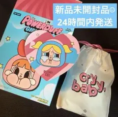 CRYBABY × パワーパフ ガールズ ぬいぐるみ BUBBLES