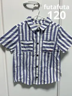 120 フタフタ　futafuta 半袖シャツ バースデイ　シャツ　Tシャツ　夏