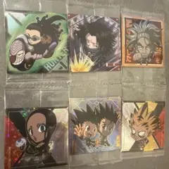 ウエハースシール　HUNTER×HUNTER シークレット1含む6枚セット
