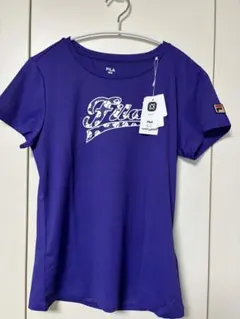FILA 휠라 반팔티 블루 퍼플 미디엄