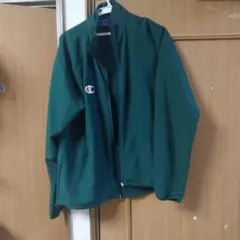 Champion チャンピオン ジップアップ ブルゾン グリーン XL