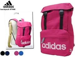 新品タグ付き adidas ピンク リュック・バックパック