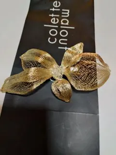 Colette Malouf フラワーモチーフ ヘアクリップ ブラック - メルカリ