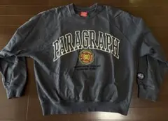 パラグラフ　Paragraph スウェット　グレー　サイズ2