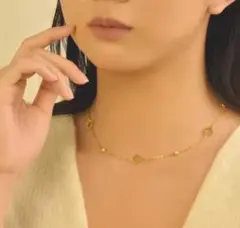 【大人気】 ネックレス サージカルステンレス 1粒czダイヤ✨ クローバー