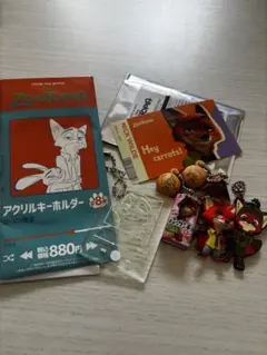 ズートピア　ニック　ガチャ　キーホルダー
