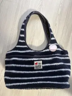 DOG DEPT ストライプキャリーバッグ♡