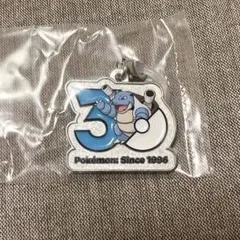 ポケモン30周年　メタルチャームマスコット　カメックス　めじるしアクセサリー