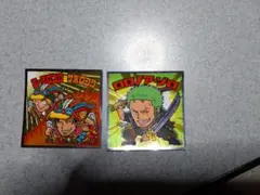 ワンピース マン20周年シール