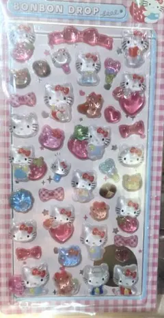 ハローキティ BONBON DROP シール